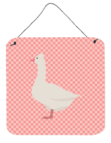 Geese - Roman Goose  Wall or Door Hanging Prints (Color: Geese - Roman Goose, size: 6 x 6)