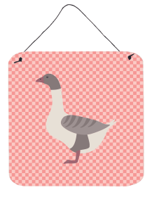 Geese - Buff Grey Back Goose Wall or Door Hanging Prints (Color: Geese - Buff Grey Back Goose, size: 6 x 6)