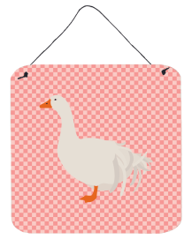 Geese - Sebastopol Goose Wall or Door Hanging Prints (Color: Geese - Sebastopol Goose, size: 6 x 6)