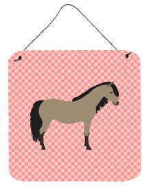 Horse - Welsh Pony Horse Wall or Door Hanging Prints (Color: Horse - Welsh Pony Horse, size: 6 x 6)
