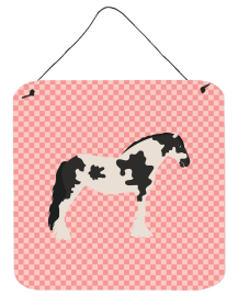 Horse - Cyldesdale Horse  Wall or Door Hanging Prints (Color: Horse - Cyldesdale Horse, size: 6 x 6)
