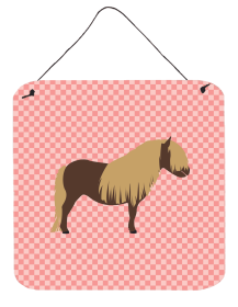 Horse - Shetland Pony Horse Wall or Door Hanging Prints (Color: Horse - Shetland Pony Horse, size: 6 x 6)