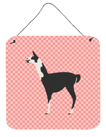 Llamas - Llama Q' Ara Wall or Door Hanging Prints (Color: Llamas - Llama Q' Ara, size: 6 x 6)