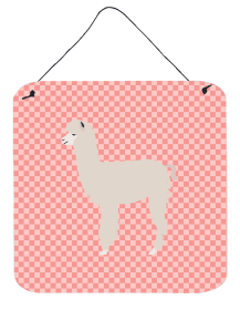 Llamas - Alpaca Wall or Door Hanging Prints (Color: Llamas - Alpaca, size: 6 x 6)