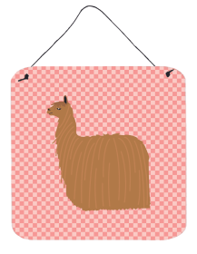 Llamas - Alpaca Suri  Wall or Door Hanging Prints (Color: Llamas - Alpaca Suri, size: 6 x 6)