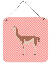 Llamas - Guanaco Wall or Door Hanging Prints (Color: Llamas - Guanaco, size: 6 x 6)