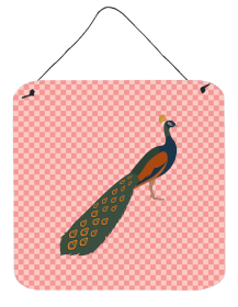 Peacocks - Indian Peacock Peafowl  Wall or Door Hanging Prints (Color: Peacocks - Indian Peacock Peafowl, size: 6 x 6)