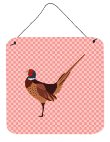 Pheasants - Ring-necked Common Pheasant Wall or Door Hanging Prints (Color: Pheasants - Ring-necked Common Pheasant, size: 6 x 6)