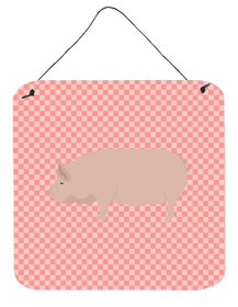 Pigs - Welsh Pig Wall or Door Hanging Prints (Color: Pigs - Welsh Pig, size: 6 x 6)