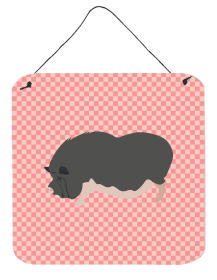 Pigs - Vietnamese Pot-Bellied Pig Wall or Door Hanging Prints (Color: Pigs - Vietnamese Pot-Bellied Pig, size: 6 x 6)
