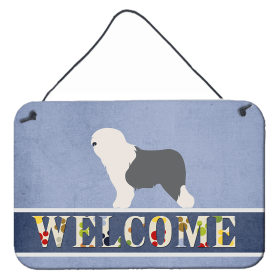 Old English Sheepdog - Bobtail Accent Decor (Color: Old English Sheepdog - Bobtail, size: 8 x 12)