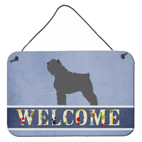 Bouvier des Flandres Accent Decor (Color: Bouvier des Flandres, size: 8 x 12)