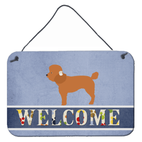 Poodle - Toy Accent Decor (Color: Poodle - Toy, size: 8 x 12)