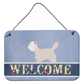 West Highland White Terrier Accent Decor (Color: West Highland White Terrier, size: 8 x 12)