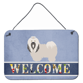 Lhasa Apso Accent Decor (Color: Lhasa Apso, size: 8 x 12)