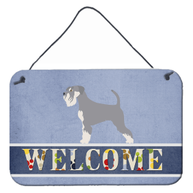 Schnauzer Accent Decor (Color: Schnauzer, size: 8 x 12)