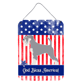 Schnauzer Accent Decor (Color: Schnauzer, size: 12 x 16)