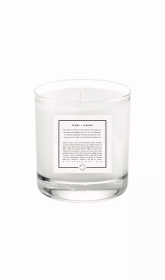 11 oz. Soy Candle (Color: Peony / Leather, size: One Size)
