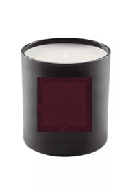 11 oz. Soy Candle (Color: White Mahogany / Vanilla, size: One Size)