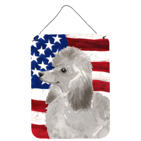 Poodle - Grey Accent Decor (Color: Poodle - Grey, size: 12 x 16)
