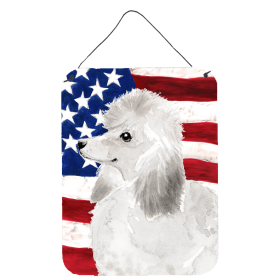 Poodle - White Accent Decor (Color: Poodle - White, size: 12 x 16)