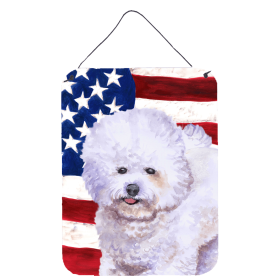 Bichon Frise Accent Decor (Color: Bichon Frise, size: 12 x 16)