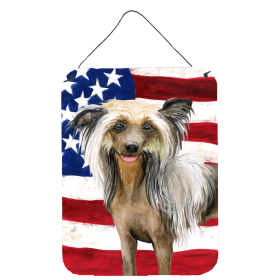 Chinese Crested Accent Decor (Color: Chinese Crested, size: 12 x 16)