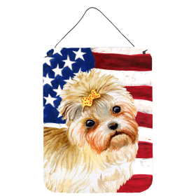 Morkie Accent Decor (Color: Morkie, size: 12 x 16)