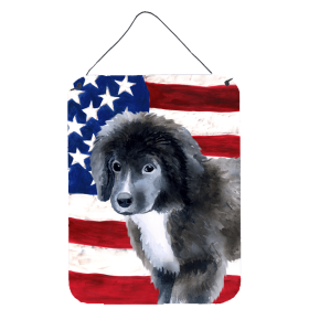 Newfoundland Puppy Accent Decor (Color: Newfoundland Puppy, size: 12 x 16)