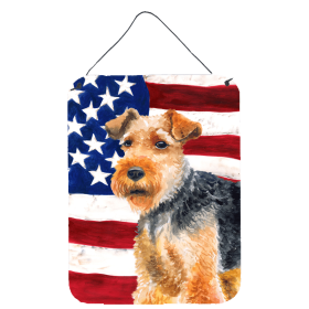 Welsh Terrier Accent Decor (Color: Welsh Terrier, size: 12 x 16)