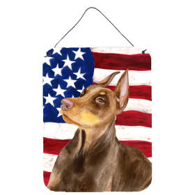 Doberman Pinscher Accent Decor (Color: Doberman Pinscher, size: 12 x 16)