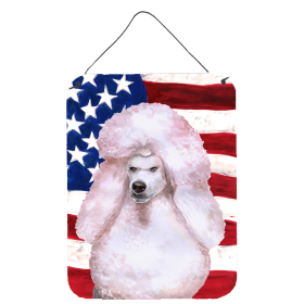 Poodle - White Standard Accent Decor (Color: Poodle - White Standard, size: 12 x 16)