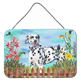 Dalmatian Accent Decor (Color: Dalmatian, size: 8 x 12)