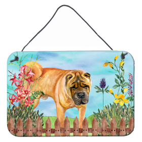 Shar Pei Accent Decor (Color: Shar Pei, size: 8 x 12)