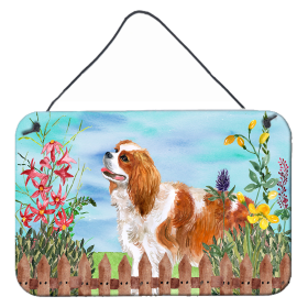 Cavalier King Charles Spaniel Accent Decor (Color: Cavalier King Charles Spaniel, size: 8 x 12)
