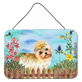 Morkie Accent Decor (Color: Morkie, size: 8 x 12)