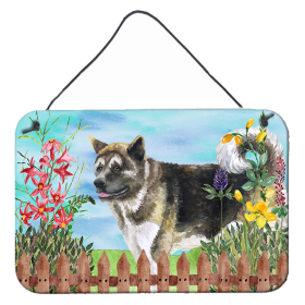 American Akita Accent Decor (Color: American Akita, size: 8 x 12)