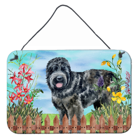 Black Russian Terrier  Accent Decor (Color: Black Russian Terrier, size: 8 x 12)
