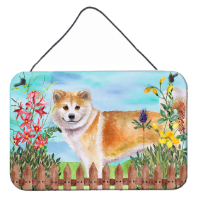 Shiba Inu Accent Decor (Color: Shiba Inu, size: 8 x 12)