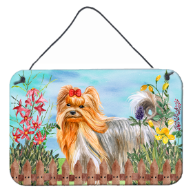 Yorkshire Terrier Accent Decor (Color: Yorkshire Terrier, size: 8 x 12)