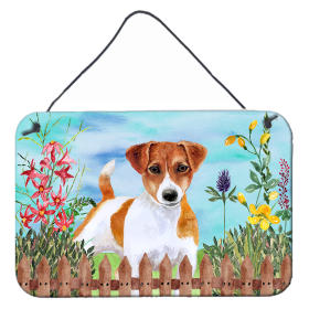 Jack Russell Terrier Accent Decor (Color: Jack Russell Terrier, size: 8 x 12)