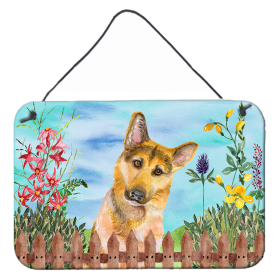 German Shepherd #2 Accent Decor (Color: German Shepherd #2, size: 8 x 12)