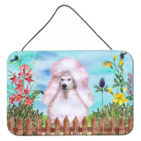 Poodle - Standard Accent Decor (Color: Poodle - Standard, size: 8 x 12)