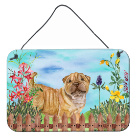 Shar Pei Puppy Accent Decor (Color: Shar Pei Puppy, size: 8 x 12)