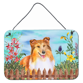 Sheltie/Shetland Sheepdog Accent Decor (Color: Sheltie/Shetland Sheepdog, size: 8 x 12)