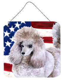 Poodle Wall or Door Hanging Prints (Color: Poodle, size: 6 x 6)