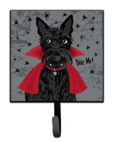 Halloween Leash or Key Holder (Color: Halloween Vampire Scottie, size: 4.25 x 7)