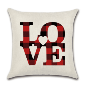 Valentines Day Throw Pillow Covers (Color: 1, size: 18"x18")