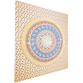 Botanical Garden Theme Wall Decoration Full Size Tapestry (Color: orange, size: 90 x 80)