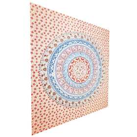 Botanical Garden Theme Wall Decoration Full Size Tapestry (Color: Red, size: 90 x 80)